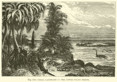 Ideal Landscape of the Lower Oolite Period by English School