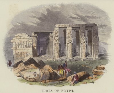 Idols of Egypt by English School