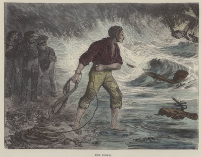 Illustration for David Copperfield by English School