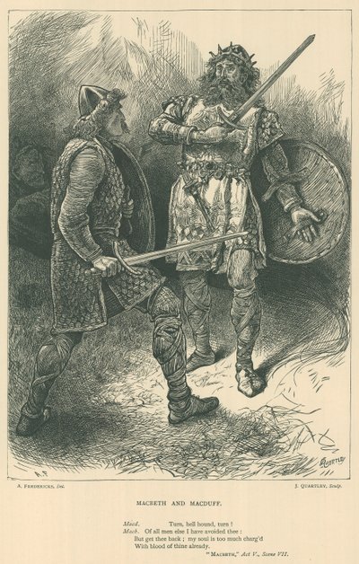 Illustration for Macbeth by English School