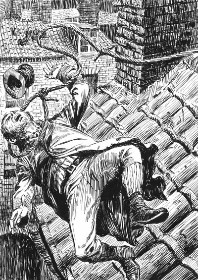 Illustration for Oliver Twist by Charles Dickens by English School