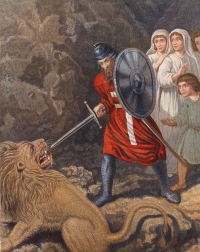 Illustration for Pilgrim’s Progress by John Bunyan by English School