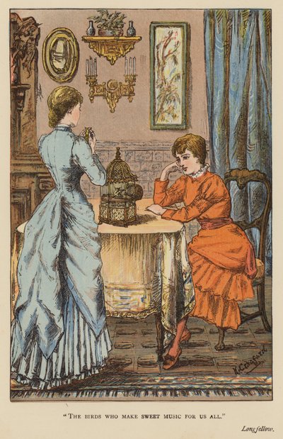 Illustration for Routledge’s Every Girl’s Annual by English School