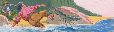 Illustration for Swiss Family Robinson by English School