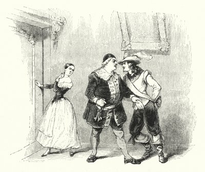 Illustration for The Barber of Seville by Rossini by English School