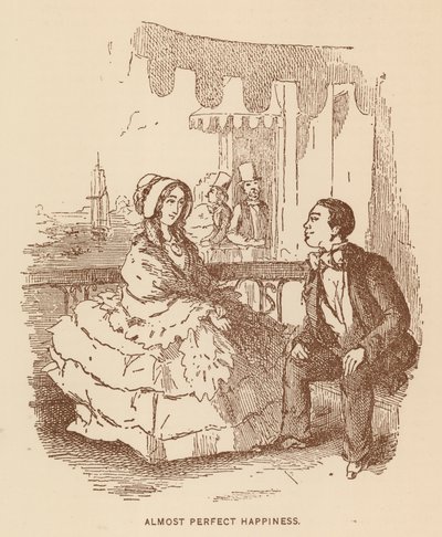 Illustration for The History of Pendennis by Thackeray by English School