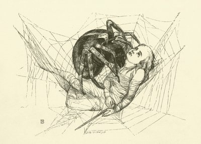 Illustration for The History of Sir Thomas Thumb by English School