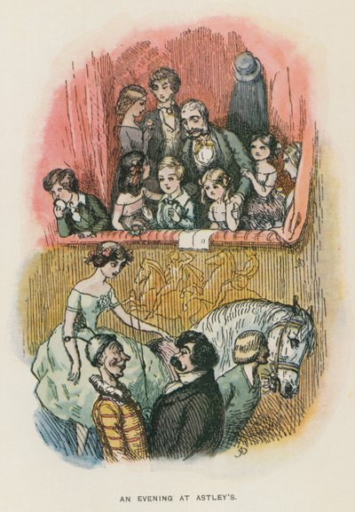 Illustration for The Newcomes by Thackeray by English School