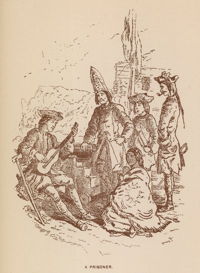 Illustration for The Virginians by Thackeray by English School