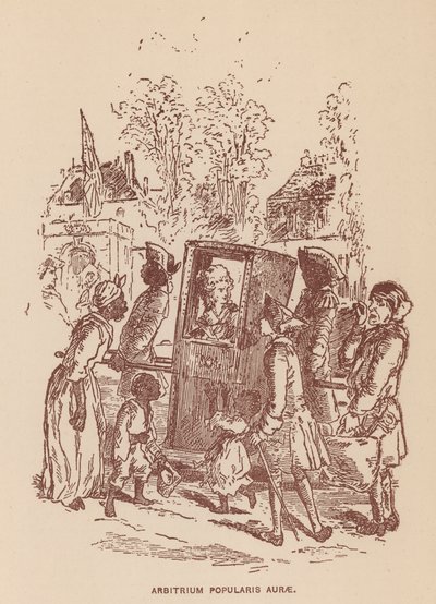 Illustration for The Virginians by Thackeray by English School