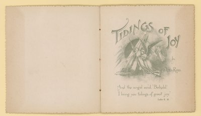 Illustration for Tidings of Joy by Dora Ross by English School
