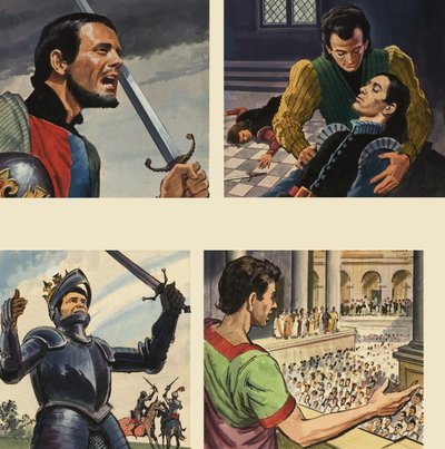 Images from Shakespeare by English School