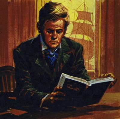 In England, Conrad began learning English by reading Shakespeare by English School
