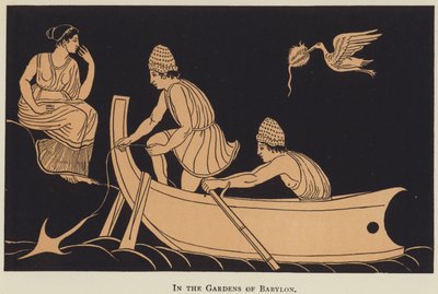 In the Gardens of Babylon by English School