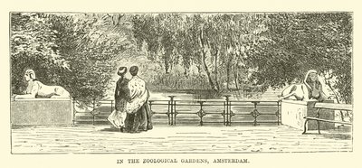 In the Zoological Gardens, Amsterdam by English School