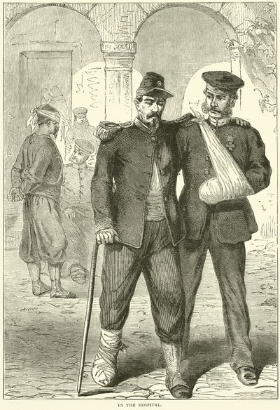 In the Hospital, November 1870 by English School