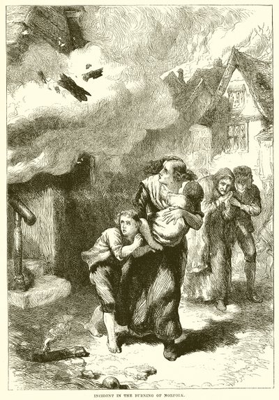 Incident in the burning of Norfolk by English School