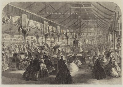 Industrial Exhibition at Bingley Hall, Birmingham by English School