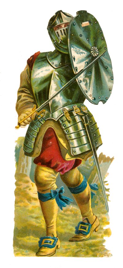 Infantry soldier of the time of king James I, 1603-25 by English School