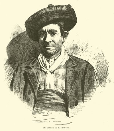 Innkeeper of La Mancha by English School