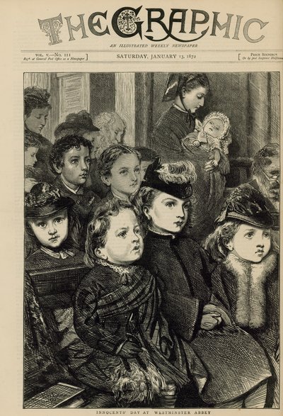 Innocents Day at Westminster Abbey by English School