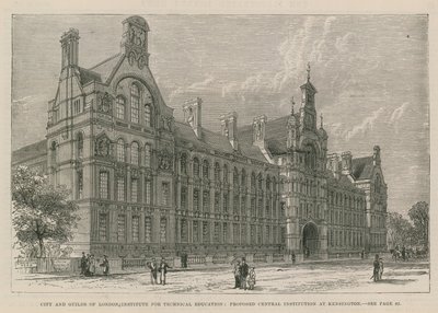 Institute for Technical Education, proposed central institution at Kensington by English School