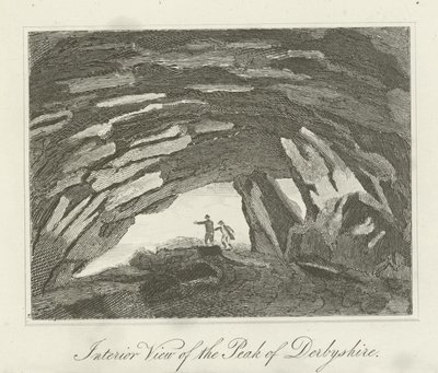 Interior View of the Peak of Derbyshire by English School