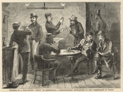 Interior of a Well-Known Fence in Camberwell by English School