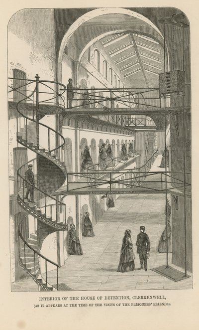 Interior of the House of Detention by English School