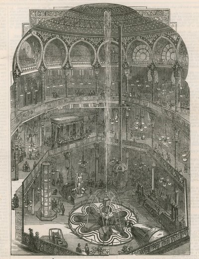 Interior of the Panopticon, Leicester Square, London by English School