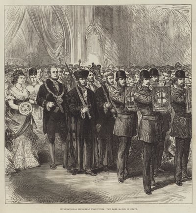 International Municipal Festivities, the Lord Mayor in State by English School