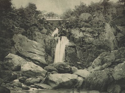 Inversnaid Falls, Loch Lomond by English School