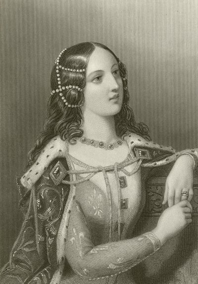 Isabella of Valois, 2nd Wife of King Richard II by English School