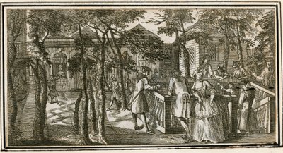 Islington Spa, Previously New Tunbridge Wells, 1735 by English School