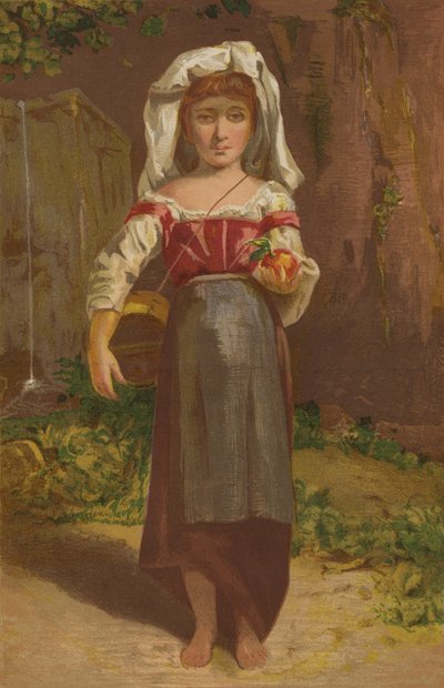 Italian Girl by English School