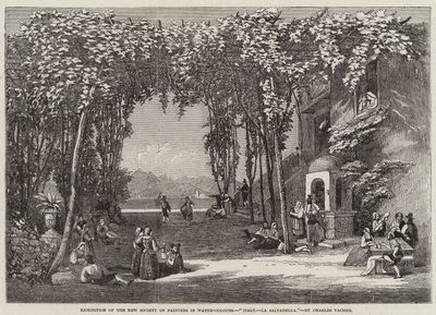 Italy, La Saltarella by English School