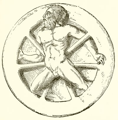 Ixion upon the Wheel by English School