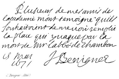 J. Benigner, Abbe by English School
