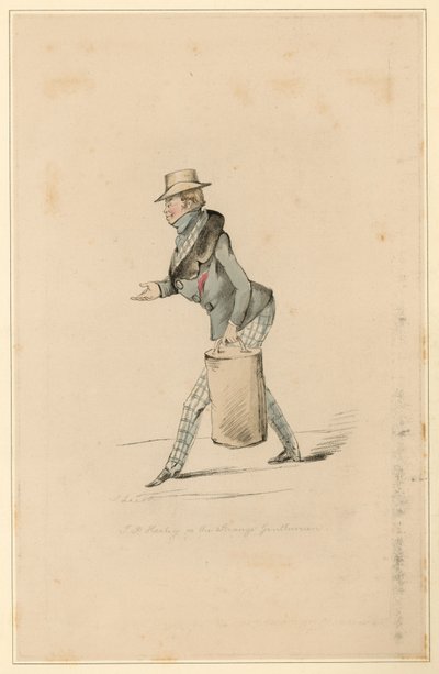 J P Harley as The Strange Gentleman by English School