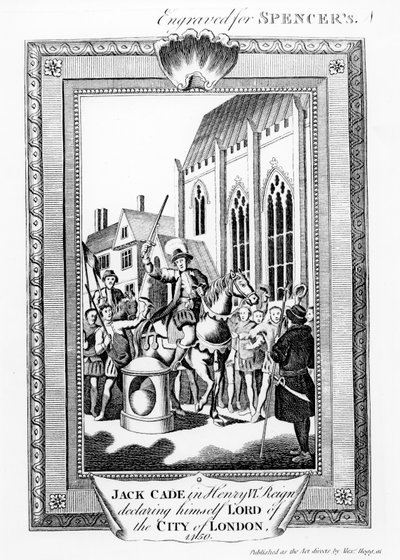 Jack Cade in Henry VI