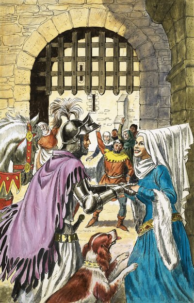 Jack and Jill and the Old Castle by English School