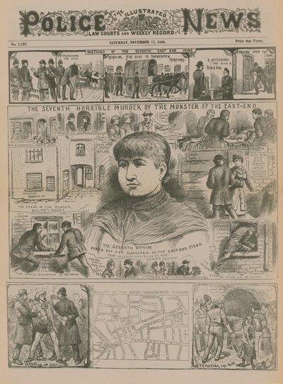 Jack the Ripper: The Seventh Horrible Murder by the Monster of the East End by English School