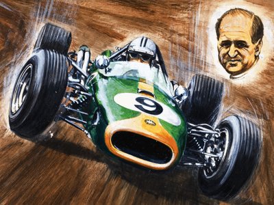 Jacky Ickx, Belgian Racing Driver by English School