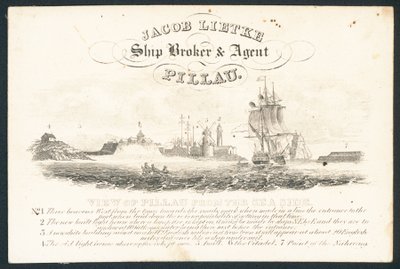 Jacob Lietke, ship broker and agent by English School