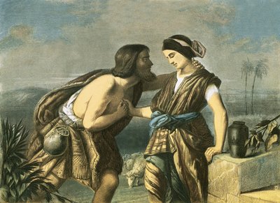 Jacob and Rachel by English School