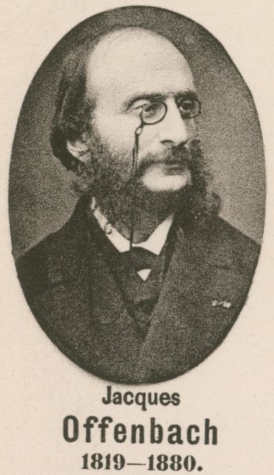 Jacques Offenbach by English School