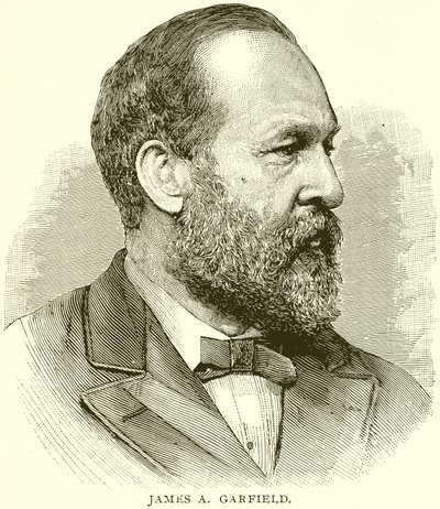 James A. Garfield by English School