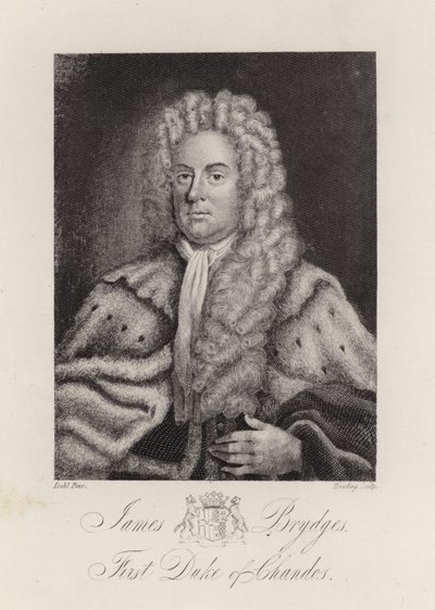 James Brydges, Duke of Chandos by English School