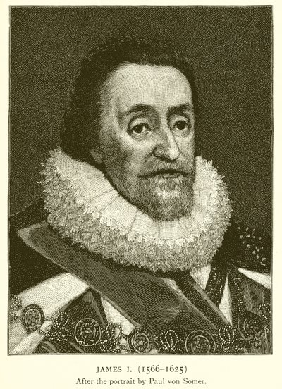 James I (1566-1625) by English School