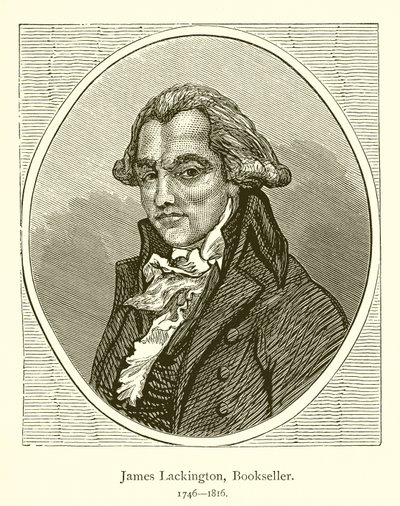 James Lackington, Bookseller by English School
